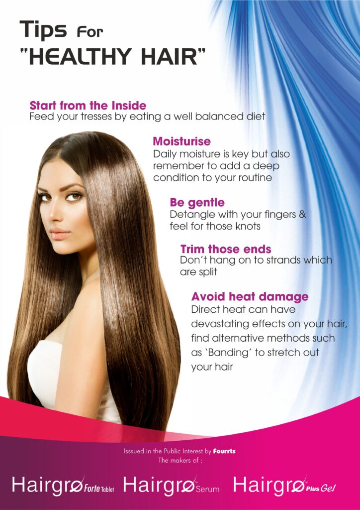 Hairgro Fourrts Pharmaceutical product to prevent hair loss and promote hair growth
