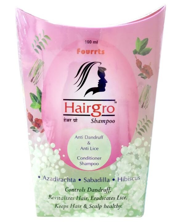 Hairgro Fourrts Pharmaceutical product to prevent hair loss and promote hair growth